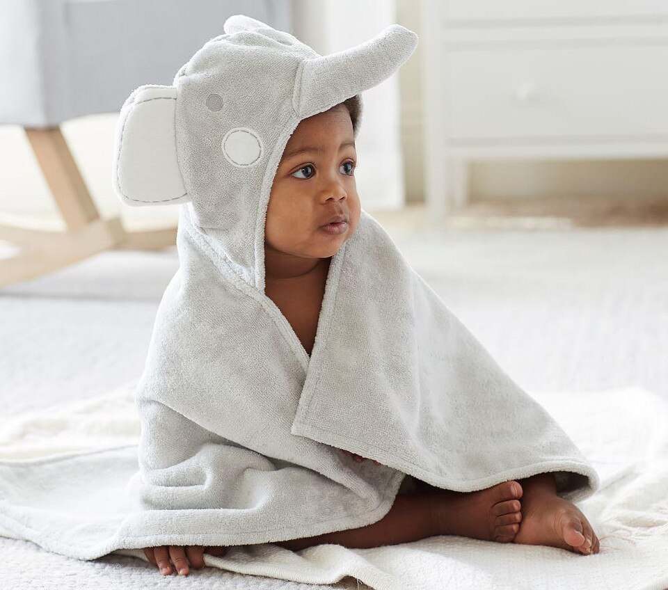 Animal Baby Bath Wrap Pottery Barn Kids Australia